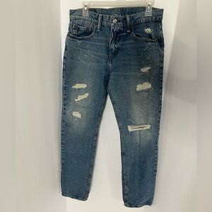 Levi’s 502 distressed Taper Fit 30x32 EAC